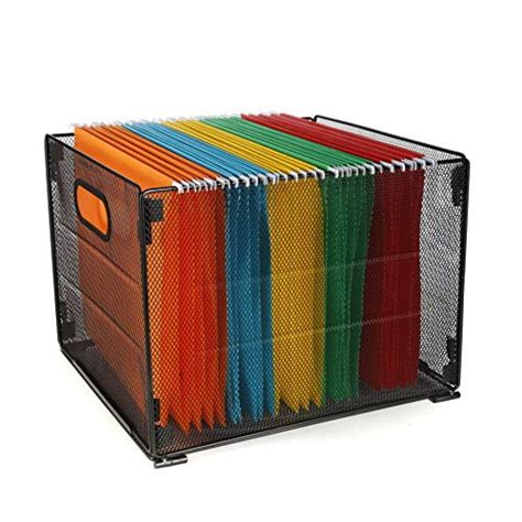 steel hanging file box|hanging file folder storage boxes.